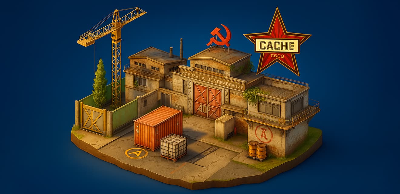 Карта Cache в CS2: подробный гайд по коллаутам