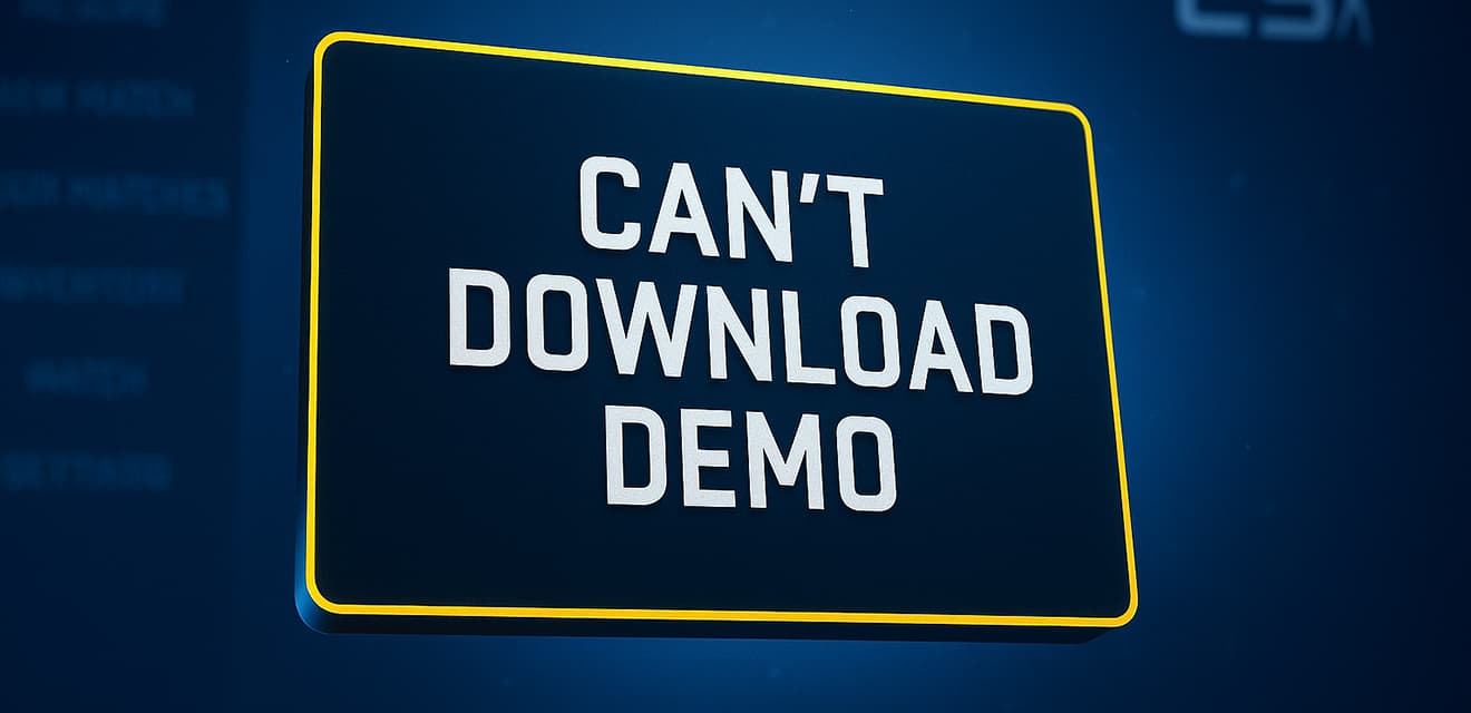 Ошибка "Неудалось скачать демо" в CS2: как быстро решить проблему