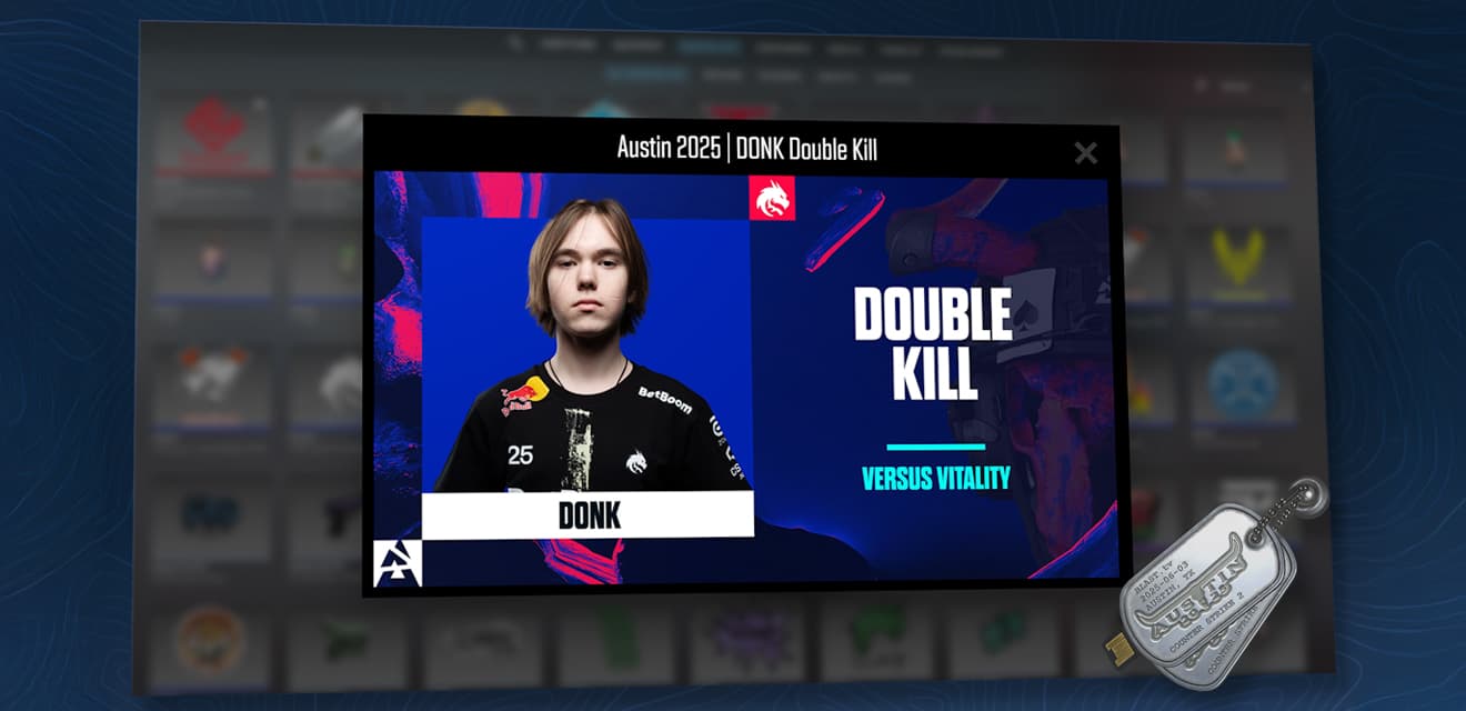 Обновление после BLAST Austin Major: автограф-стикеры и брелки с хайлайтами