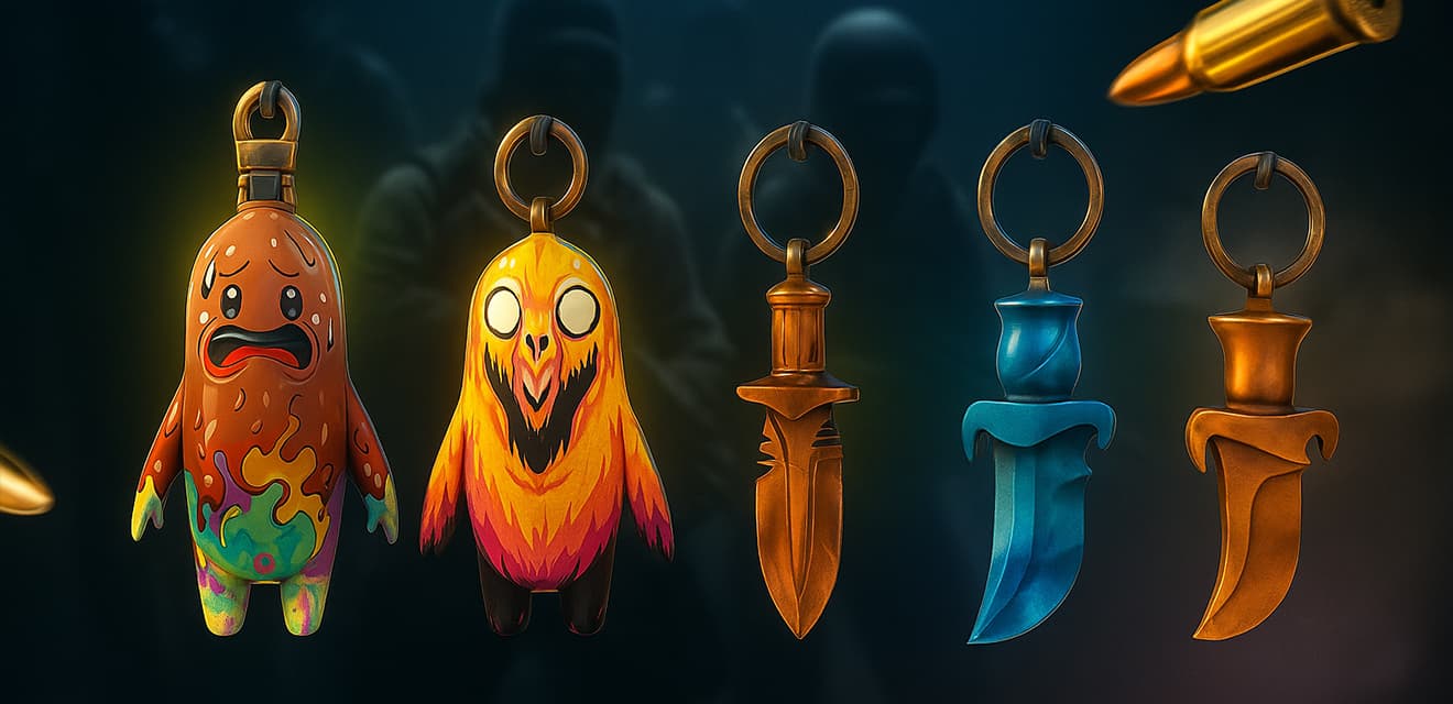 Красные брелки в CS2: не просто декор, а визуальное оружие