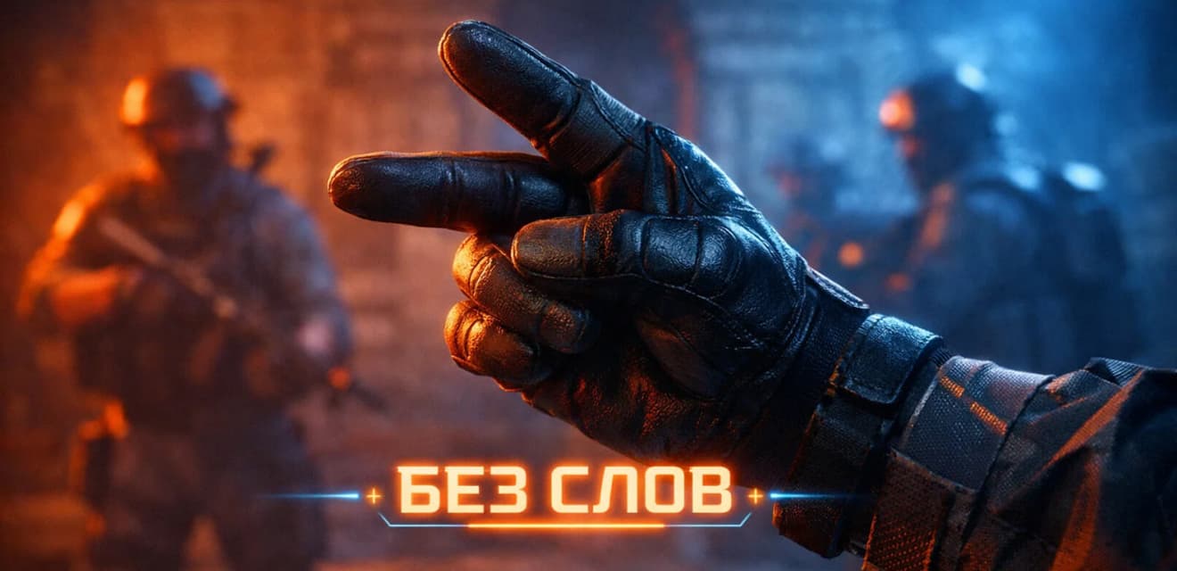 Гайд по ведению команды без слов через демонстрацию действий и контроль игрового пространства в CS2.