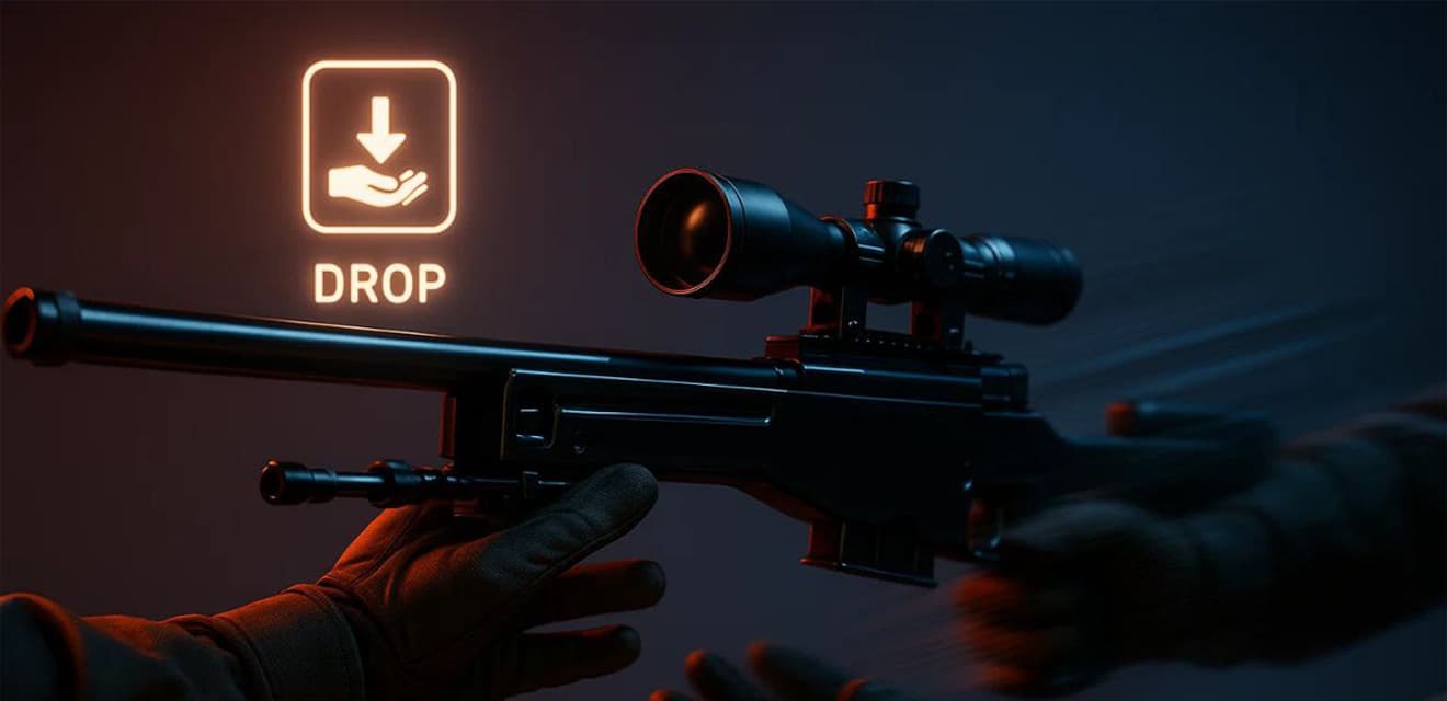 Как передать оружие товарищу по команде в CS2: команда и лайфхаки