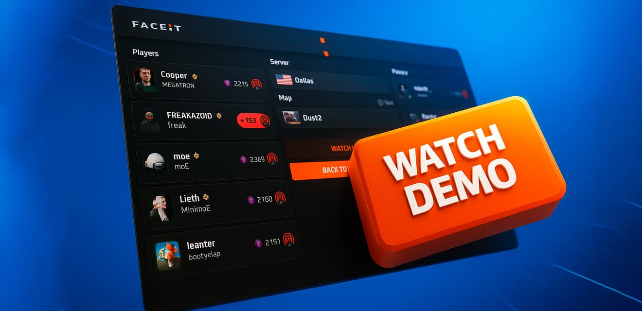 Как посмотреть демку с FACEIT в CS2: подробный гайд