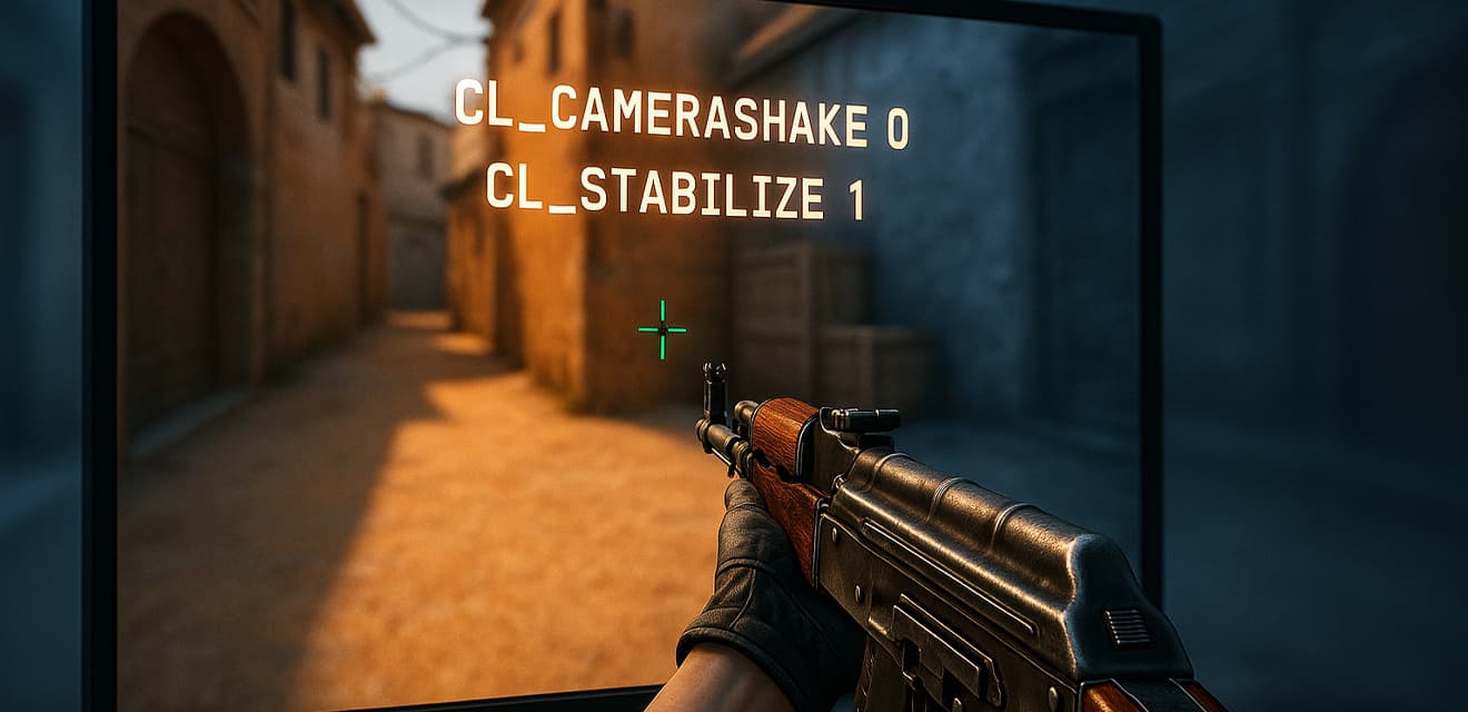 Как убрать тряску оружия и экрана в CS2: гайд по стабильному изображению