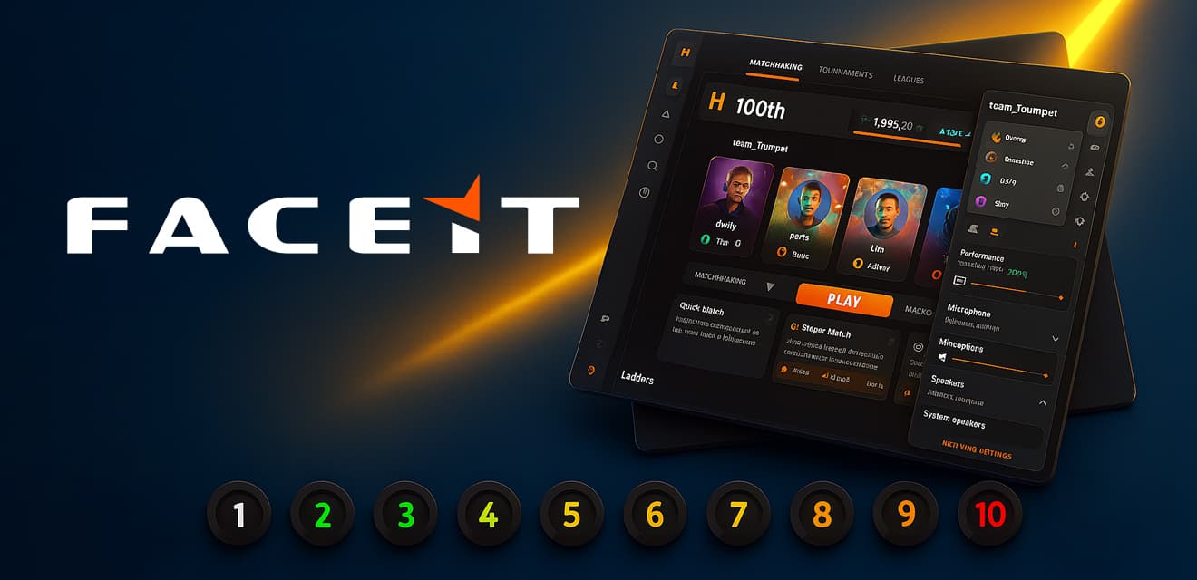 Ранги FaceIT в CS2 — полное объяснение всех уровней и как подняться в 2025 году