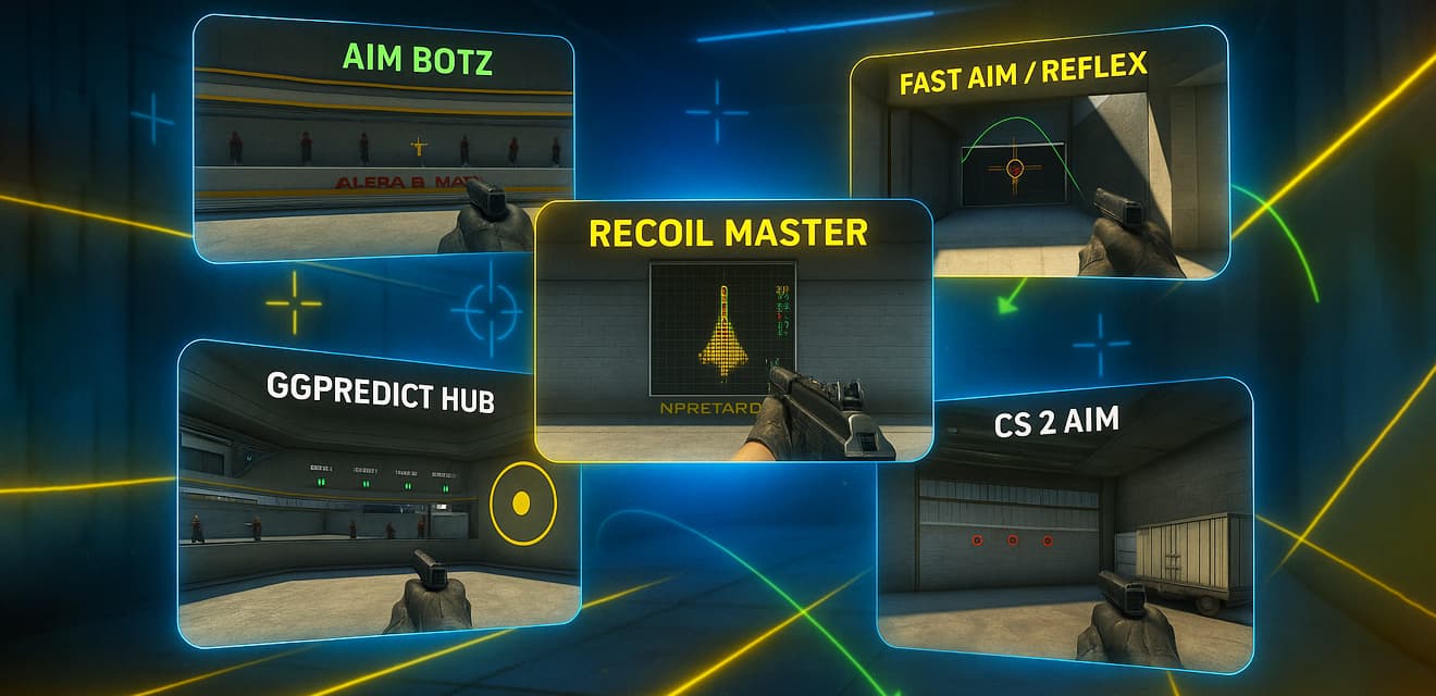 Топовые карты для тренировки в CS2: Твой путь к вершинам мастерства в 2025