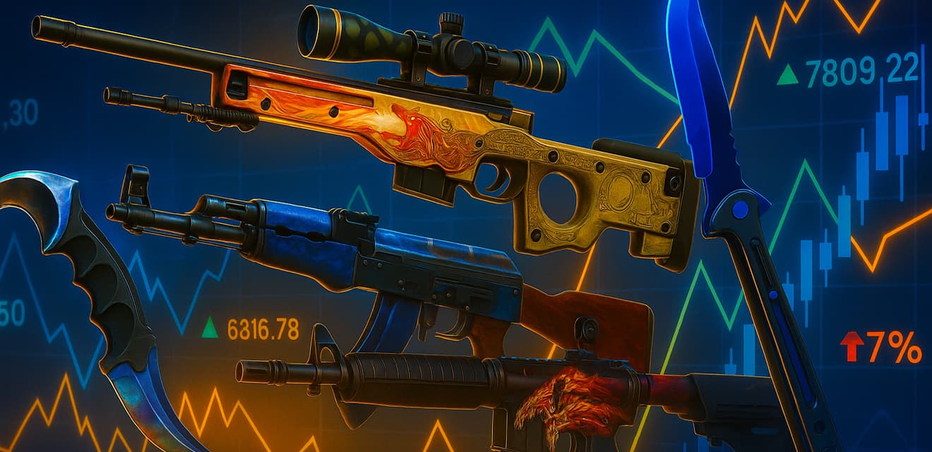 Инвестиции в скины CS2: Миф или реальность? Гайд по перспективным предметам и наклейкам