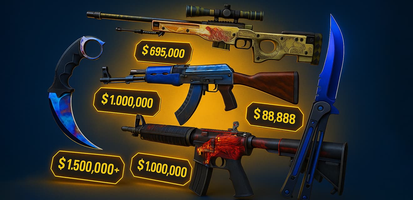 Коллекция редчайших скинов: За гранью игры