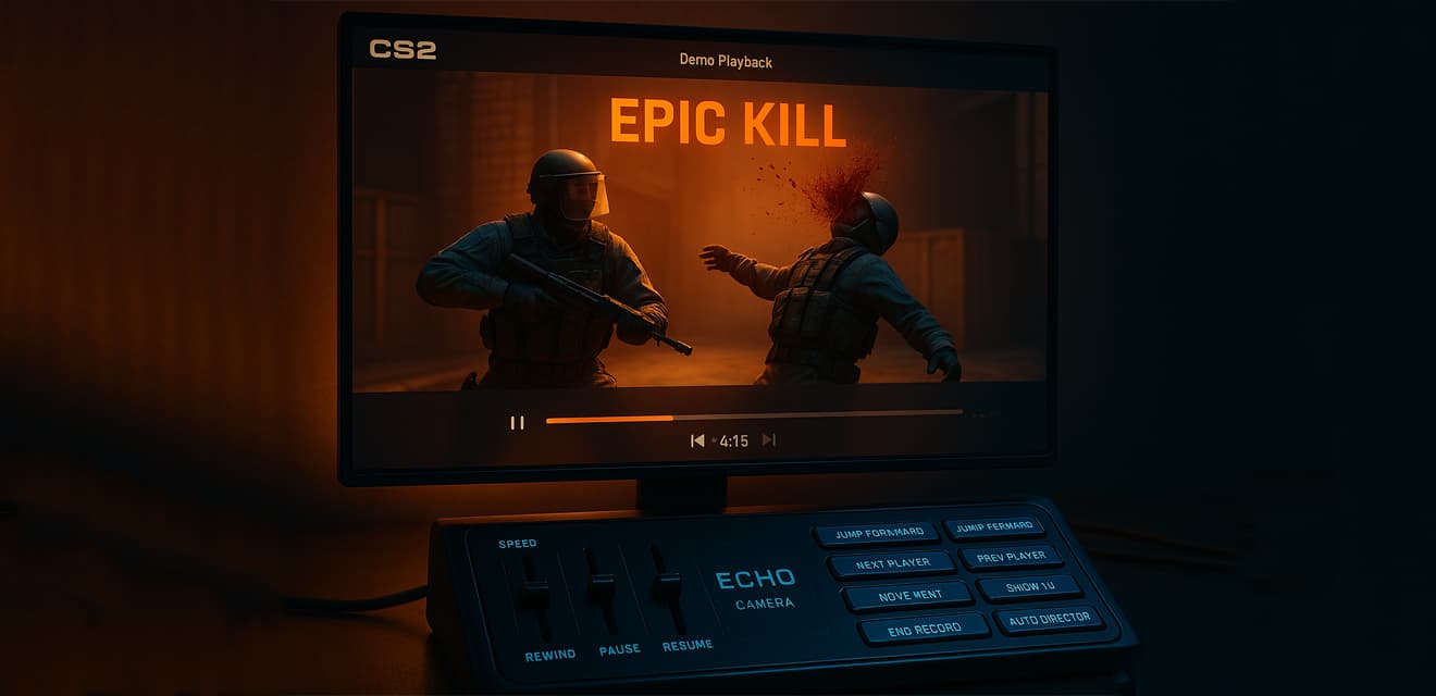 Как настроить эхо-камеру (GOTV) для создания крутых клипов и хайлайтов