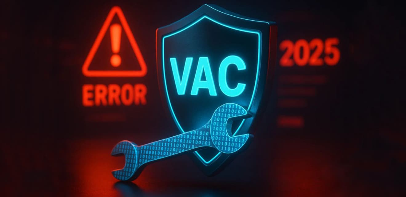 Хватит вылетать! Исправляем ошибку «VAC не может проверить игровую сессию» в CS2 (2025)