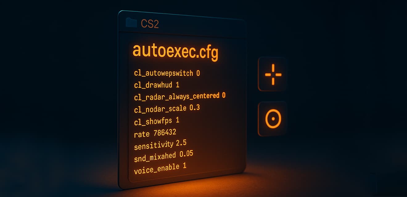 Как сохранить конфиг в CS2: настройки графики, прицела и управления