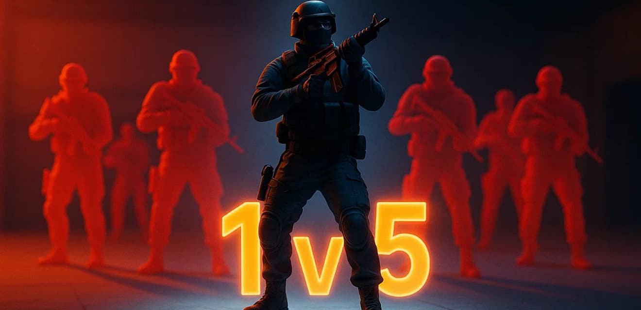 Хочешь стать неуязвимым? Как играть против пятерки ботов в CS2