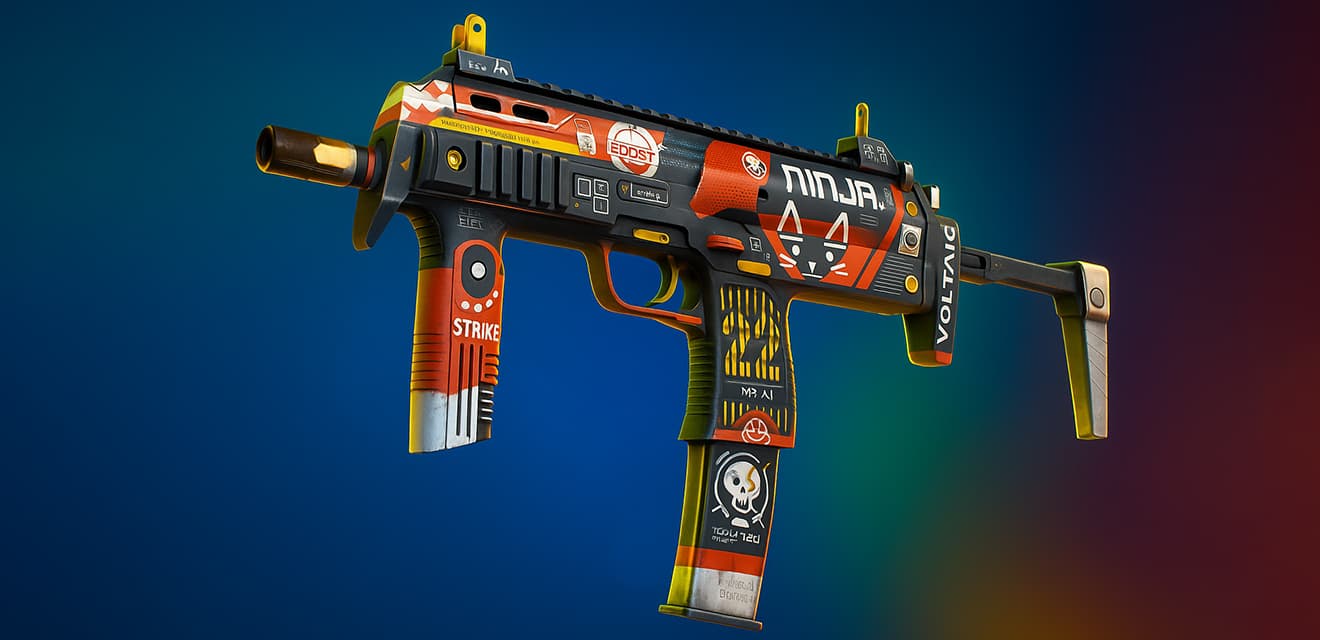 Полный гайд по всем скинам на MP7