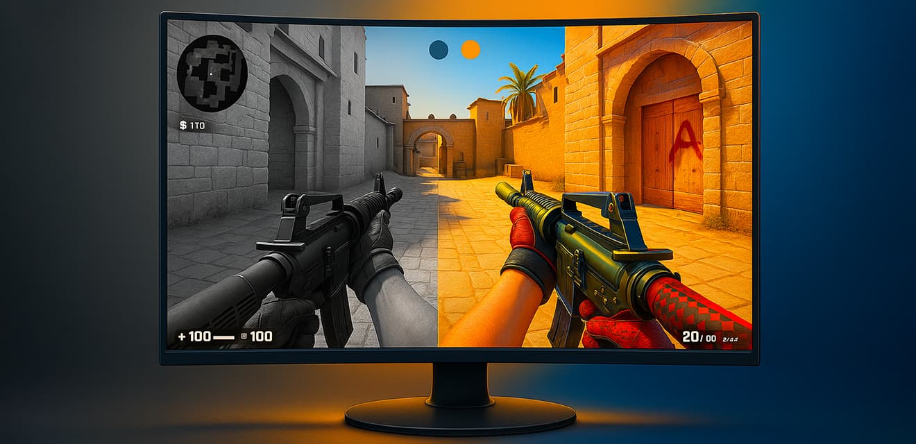 Настройка гаммы в CS2: простое улучшение видимости, которое работает