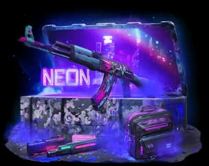 Неоновый штурм case