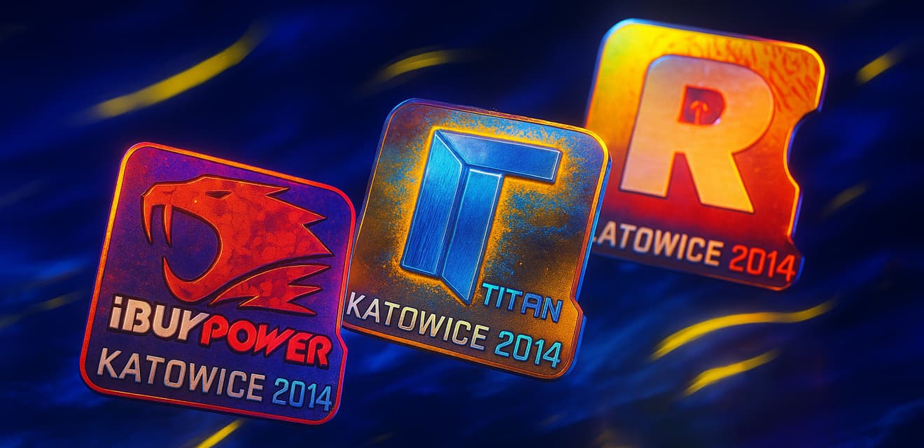 Топ самых дорогих наклеек в CS2: Легенды Katowice 2014