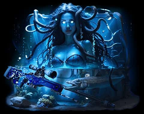 Голографическая Медуза case