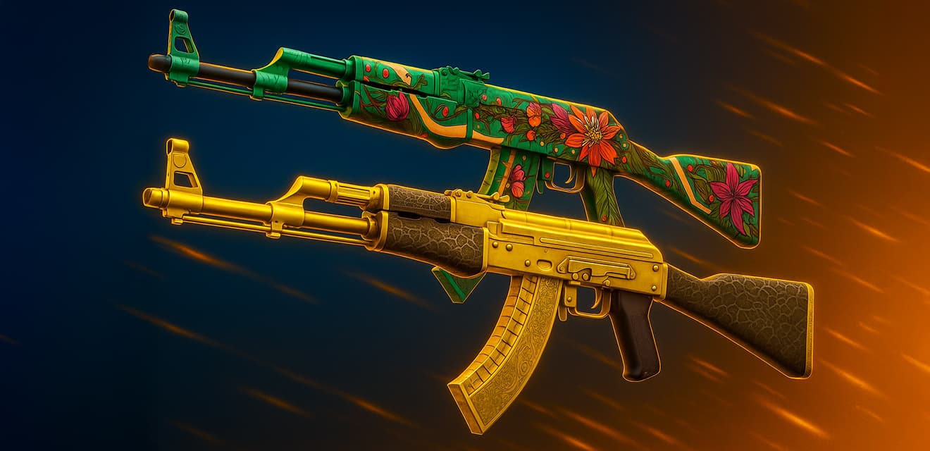 Все скины на AK-47: от Легендарных до Самых Новых