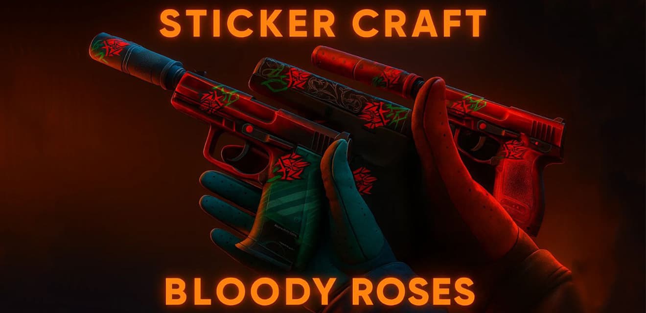 Bloody Roses в CS2: Как собрать самый стильный и знаменитый крафт